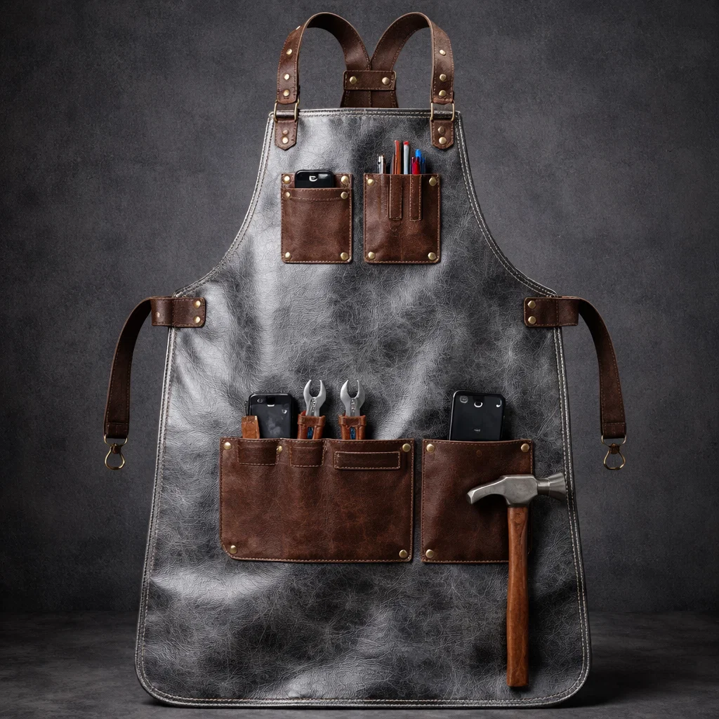 Apron Chrome Leather